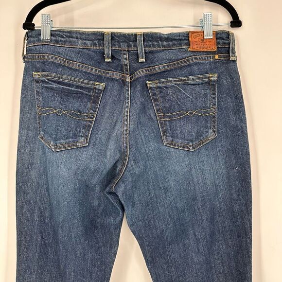 Lucky Brand Womens Classic Rider Bootcut Jeans Blue Denim Medium Wash Size 10/30 - Picture 6 of 13